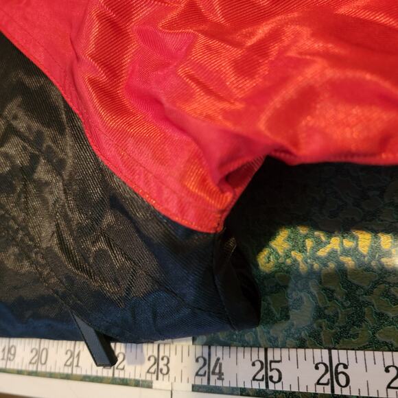 Vintage Malboro Unlimited Gear Mens Medium Black Red Jacket Nylon Full Zip - Picture 6 of 7